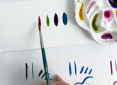Crystal™ Round Paintbrush | Short Handle | 6800S